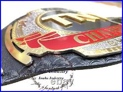 New TNT Championship Wrestling Replica Belt Original Black Leather 4mm