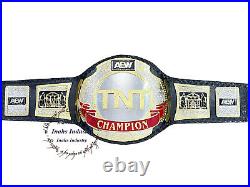 New TNT Championship Wrestling Replica Belt Original Black Leather 4mm