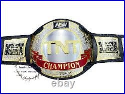 New TNT Championship Wrestling Replica Leather Belt Original Leather Strap