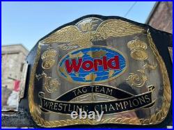 New Tag team championship belt wrestling replica title 2mm brass adult size