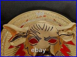 New The Rock Brahma Bull Replica Championship 6mm zinc belt