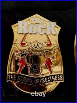 New The Rock Brahma Bull Replica Championship 6mm zinc belt