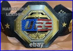New UFC Freedom Legacy 250 Championship Belt Replica Title 4mm Brass Adult Size