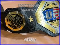 New UFC Freedom Legacy 250 Championship Belt Replica Title 4mm Brass Adult Size