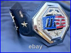 New UFC Freedom Legacy 250 Championship Title Replica Belt 6mm Gold Adult Size