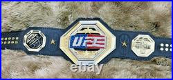 New UFC Freedom Legacy 250 Championship Title Replica Belt 6mm Gold Adult Size