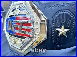 New UFC Freedom Legacy 250 Championship Title Replica Belt 6mm Gold Adult Size