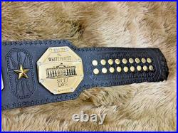 New UFC Freedom Legacy 250 Championship Title Replica Belt 6mm Gold Adult Size