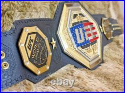 New UFC Freedom Legacy 250 Championship Title Replica Belt 6mm Gold Adult Size