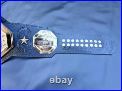 New UFC Freedom Legacy 250 Championship Title Replica Belt 6mm Gold Adult Size