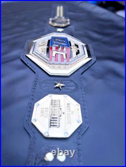 New UFC Freedom Legacy 250 Championship Title Replica Belt 6mm Gold Adult Size
