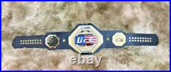 New UFC Freedom Legacy 250 Championship Title Replica Belt 6mm Gold Adult Size