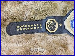 New UFC Freedom Legacy 250 Championship Title Replica Belt 6mm Gold Adult Size