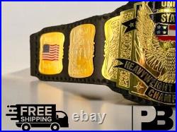 New UNITED STSTES Hevyweight Wrestling ChampionShip Belt 2mm Brass