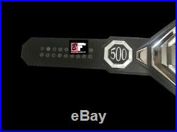 New Ufc Bmf Championship Zinc Plates Title Leather Belt, Ufc 244 Mma, Adult Size