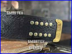 New Undisputed Championship Universal Replica Title Belt 2mm Brass Adult Size