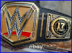 New Undisputed World Wrestling Championship Belt Replica Title Cena Side Plates