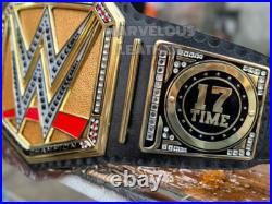 New Undisputed World Wrestling Championship Belt Replica Title Cena Side Plates