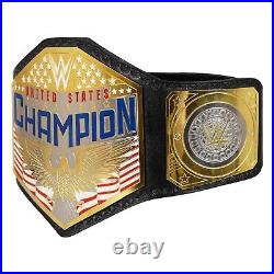 New United States Championship Title Belt WWE Wrestling Replica Belt 2mm Brass