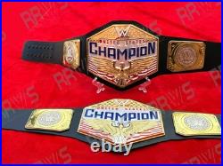 New United States Championship Wrestling Title Belt 6MM Thickness Brass Plates
