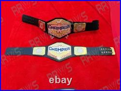 New United States Championship Wrestling Title Belt 6MM Thickness Brass Plates
