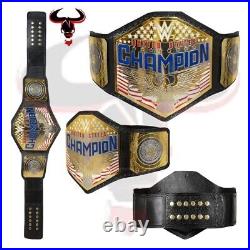 New United States Championship Wrestling Title Belt Replica Adult Size 2MM Brass