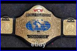 New WCW Television World Heavyweight Wrestling Championship 4MM Belt Replica New WCW Television World Heavyweight Wrestling Championship 4MM Belt Replica