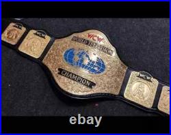 New WCW Television World Heavyweight Wrestling Championship 4MM Belt Replica New WCW Television World Heavyweight Wrestling Championship 4MM Belt Replica
