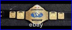 New WCW Television World Heavyweight Wrestling Championship 4MM Belt Replica New WCW Television World Heavyweight Wrestling Championship 4MM Belt Replica