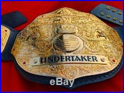 New WWE BIG GOLD Championship Title Belt 24k Gold Adult Size