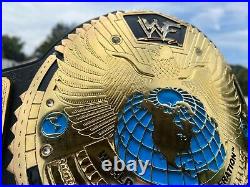 New WWF Big Eagle Attitude Era Championship Replica Belt 4mm Zinc Adult Size