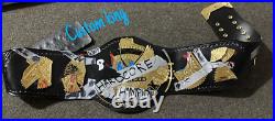 New WWF Hardcore Wrestling Championship Title Belt 24K Gold Plated