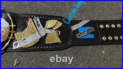 New WWF Hardcore Wrestling Championship Title Belt 24K Gold Plated