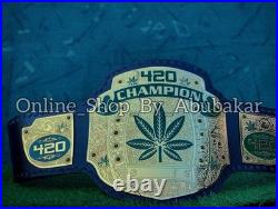 New Weed 420 Championship Replica Title Belt 2mm Brass New Weed 420 Championship Replica Title Belt 2mm Brass