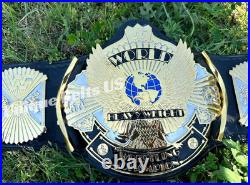New Winged Eagle Championship Wrestling Replica Title Belt Brass 4MM Adult size New Winged Eagle Championship Wrestling Replica Title Belt Brass 4MM Adult size