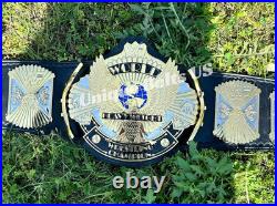 New Winged Eagle Championship Wrestling Replica Title Belt Brass 4MM Adult size New Winged Eagle Championship Wrestling Replica Title Belt Brass 4MM Adult size