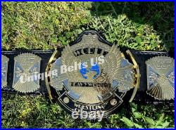 New Winged Eagle Championship Wrestling Replica Title Belt Brass 4MM Adult size New Winged Eagle Championship Wrestling Replica Title Belt Brass 4MM Adult size