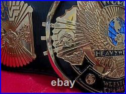 New Winged Eagle Championship Wrestling Replica Title Belt Zinc 4MM Adult size
