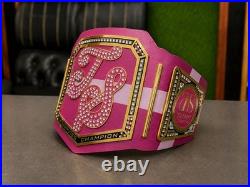 New Women Tiffy Time Undisputed Championship title belt 2MM
