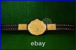 New World Big Gold Heavyweight Championship Belt Adul Replica 4mm Deep Eached