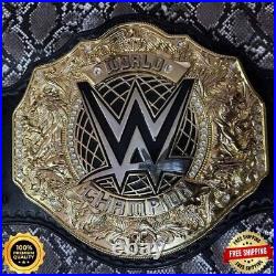 New World Heavy Weight Championship Replica Title Belt Adult 8mm Zinc