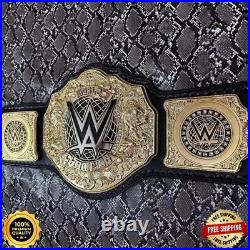 New World Heavy Weight Championship Replica Title Belt Adult 8mm Zinc