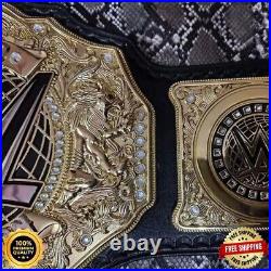 New World Heavy Weight Championship Replica Title Belt Adult 8mm Zinc