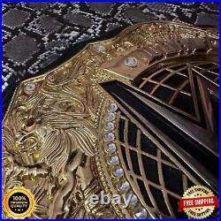 New World Heavy Weight Championship Replica Title Belt Adult 8mm Zinc