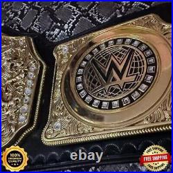 New World Heavy Weight Championship Replica Title Belt Adult 8mm Zinc