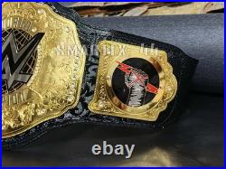 New World Heavyweight Championship Replica Title Belt Adult Size 2mm Brass Gold