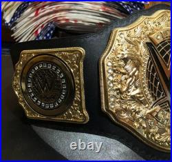 New World Heavyweight Championship Title Replica Belt Adult size 6mm metal plate