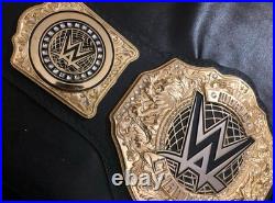 New World Heavyweight Championship Title Replica Belt Adult size 6mm metal plate