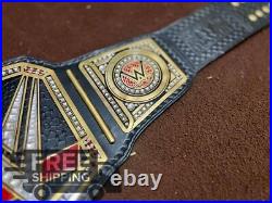 New World Heavyweight Wrestling Championship Belt 2mm Brass