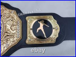 New World Heavyweight Wrestling Championship Title 6mm diecast Adult Size Belt
